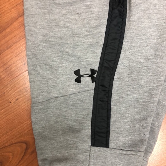 UNDER ARMOUR LONG SHORTS GRAY BLACK S - Picture 4 of 6